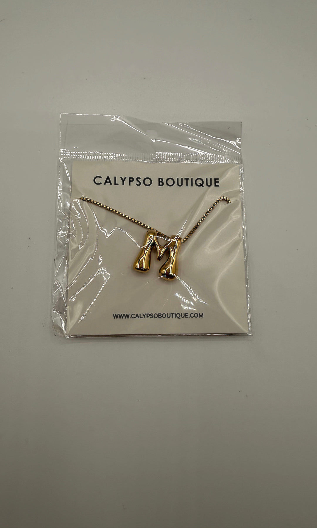 Nameless Initial Necklace