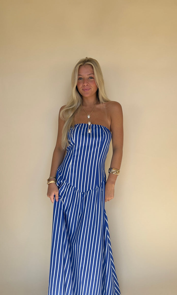Blue Ribbon Dress