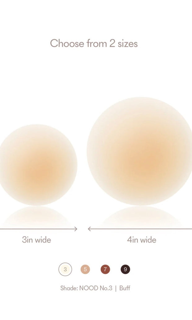 Reusable NON-Adhesive Nipple Cover