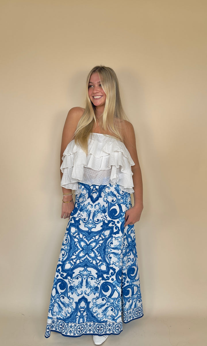 Take The Field Skirt