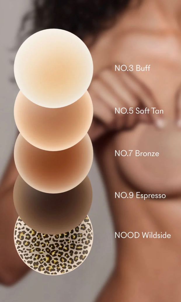Reusable NON-Adhesive Nipple Cover