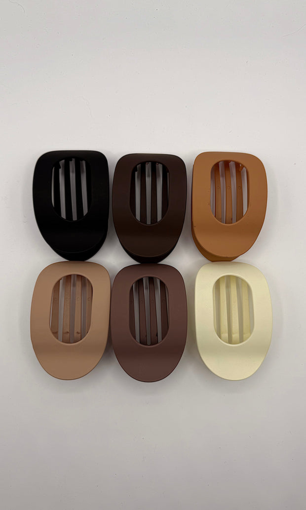 Solid Flat Hair-Clip