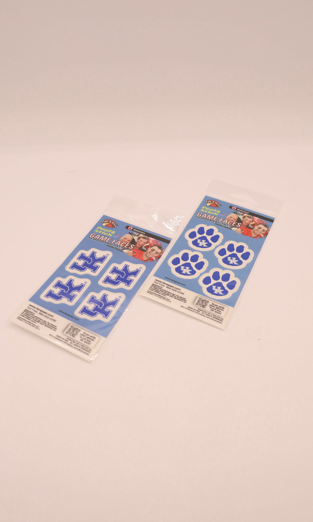 Waterless Temporary Tattoos -3 UK Designs