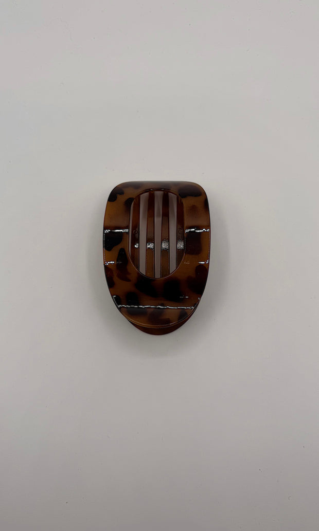 Tortoise Flat Hair-Clip