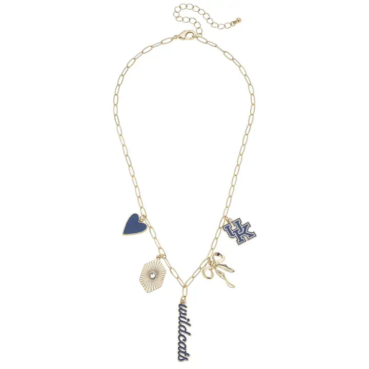 Wildcat Paper Clip Necklace