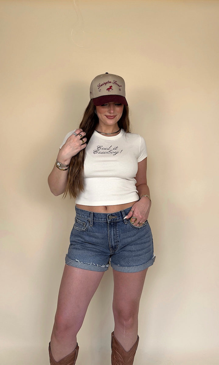 Cool It Cowboy Tee