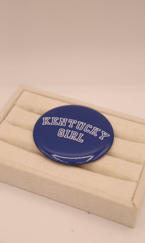 KY Girl Button Pin