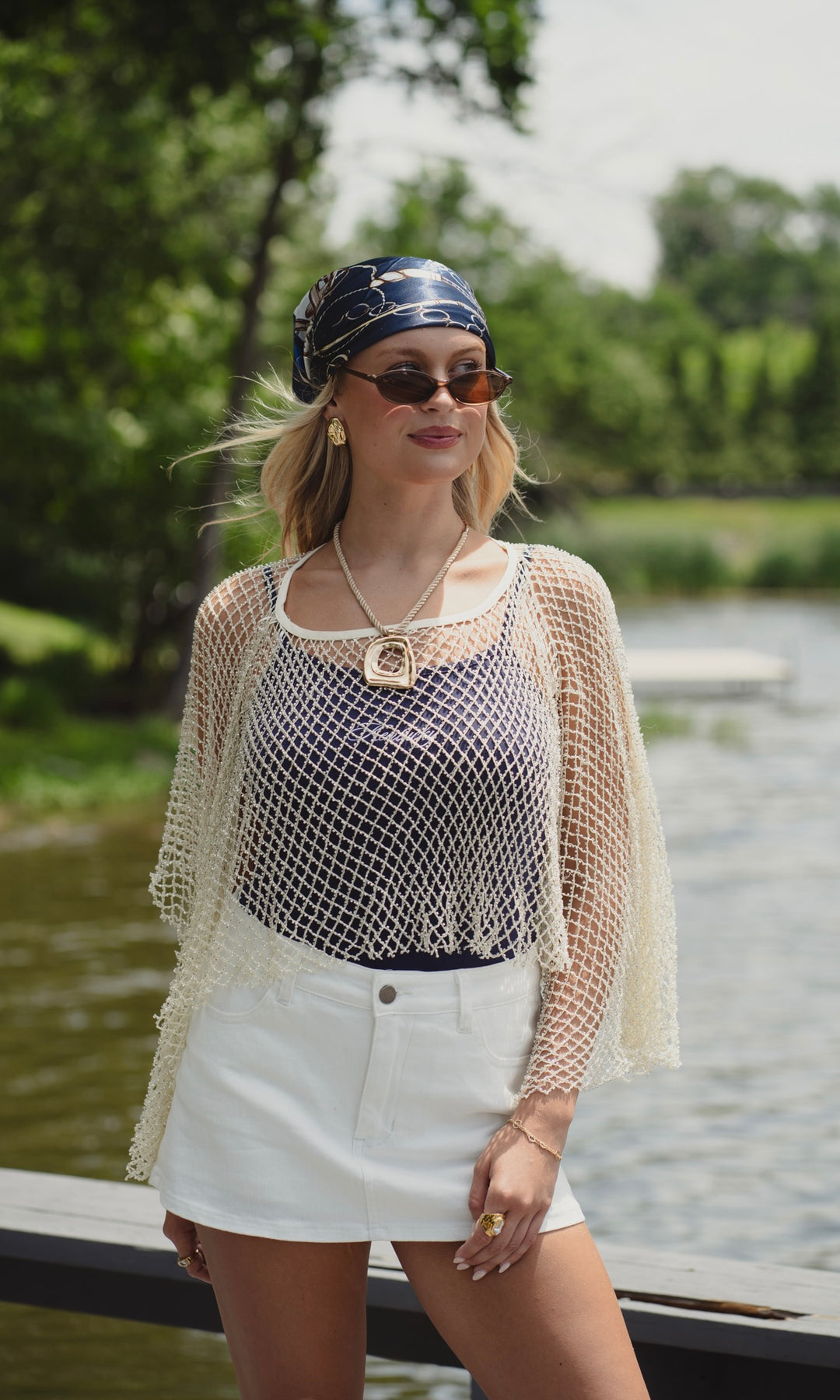 Butterfly Season Poncho