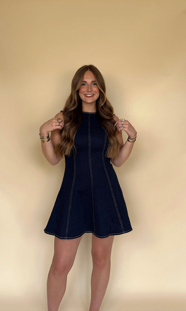 Blue Jean Baby Dress