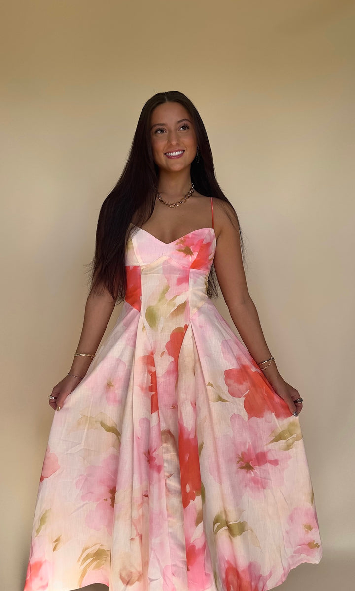 Painted Petals Dress