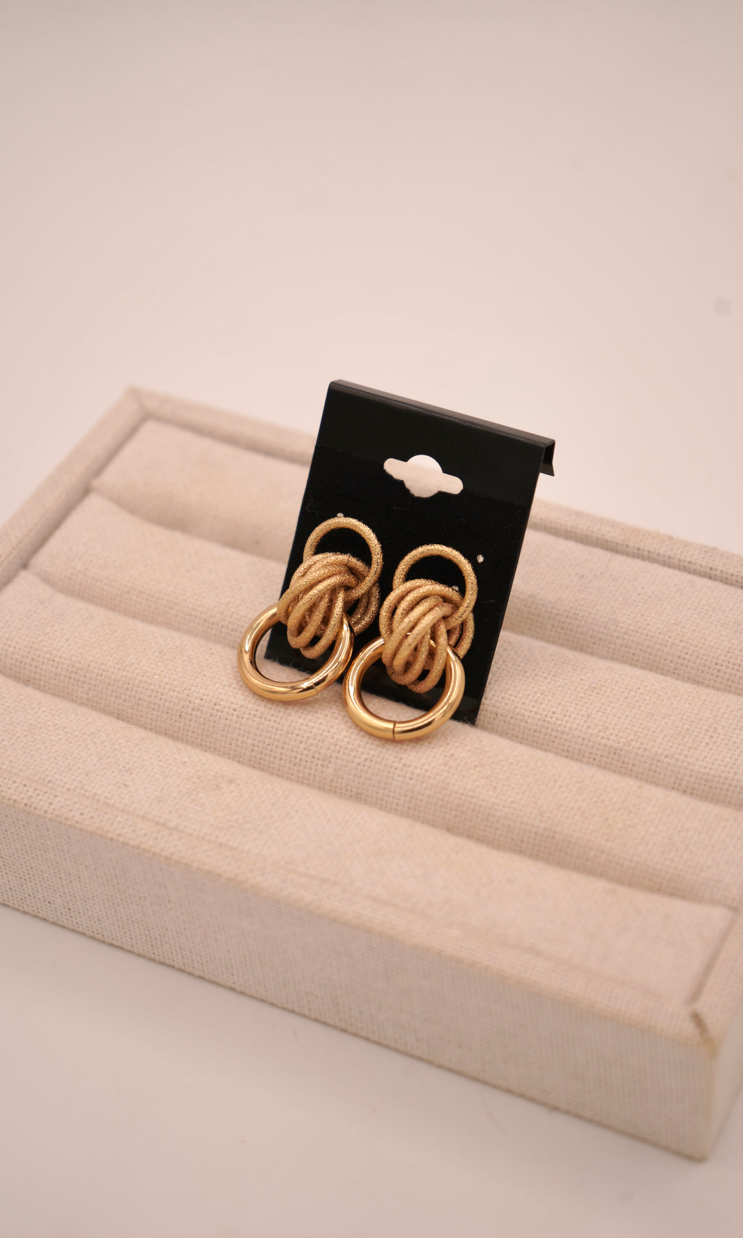 Gilded Loop Earrings
