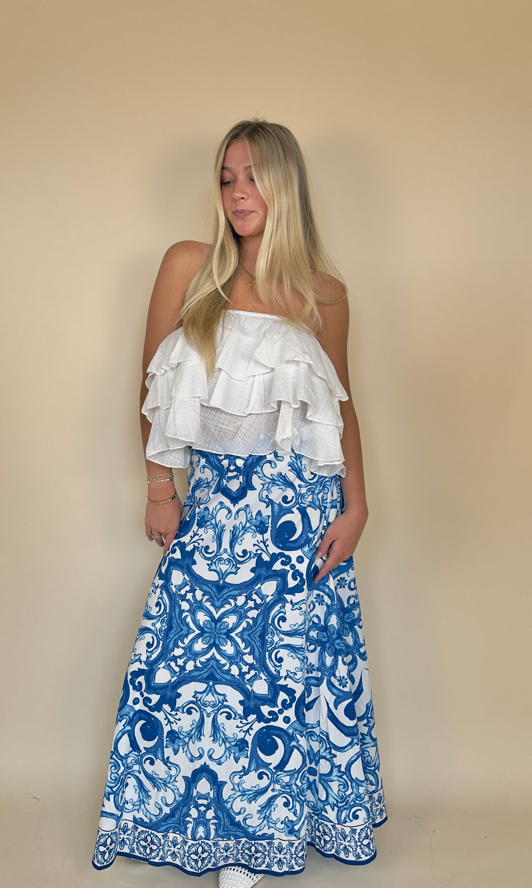 Take The Field Skirt