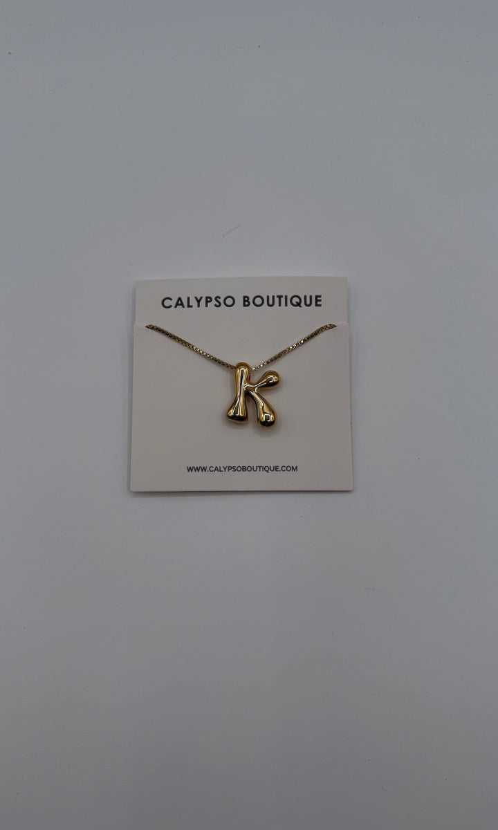Nameless Initial Necklace