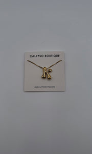 Nameless Initial Necklace