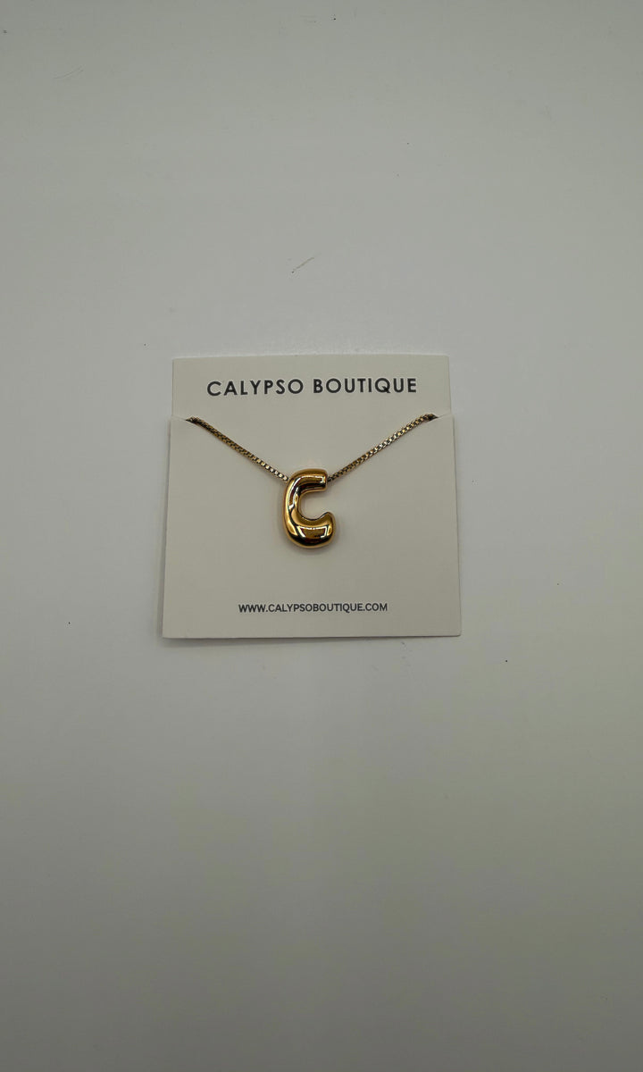 Nameless Initial Necklace
