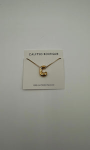 Nameless Initial Necklace