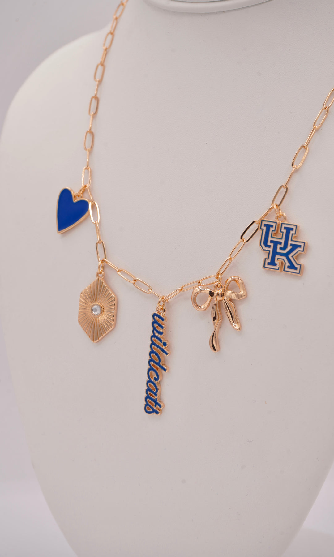 Wildcat Paper Clip Necklace