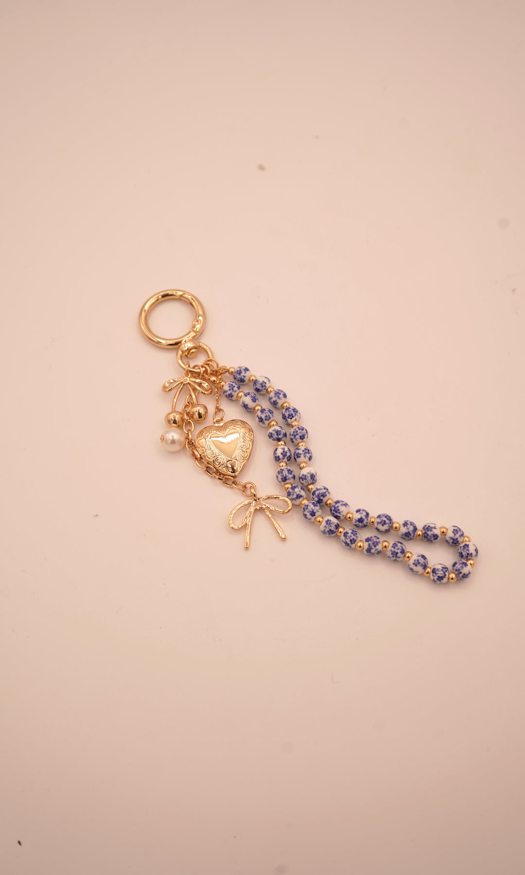 Big Blue Purse Charm