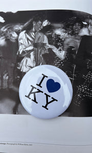 I Heart KY Button Pin