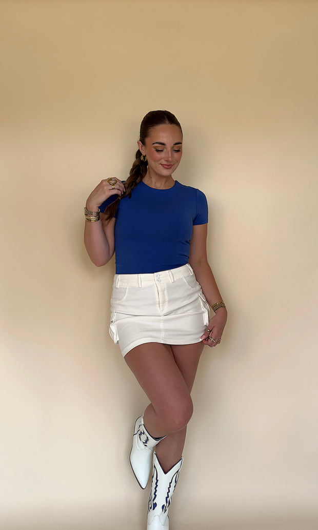 Blue 42 Bodysuit