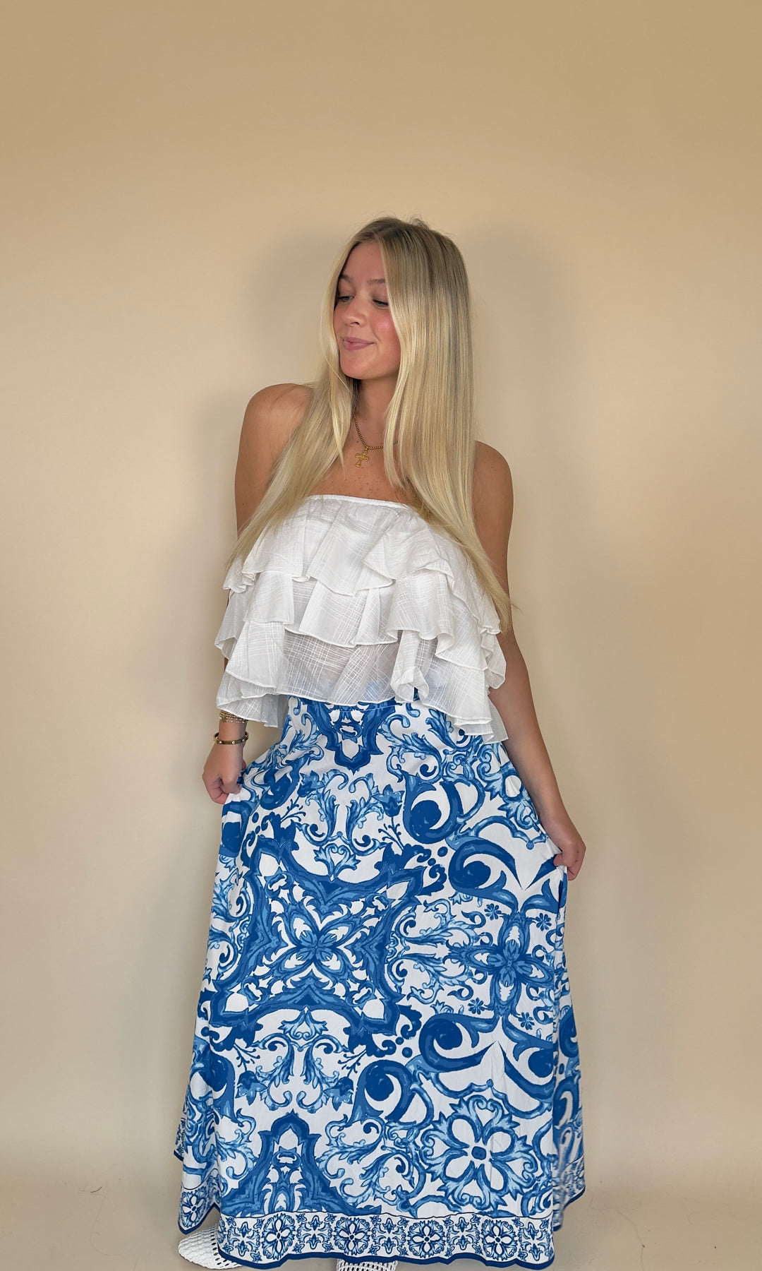 Take The Field Skirt