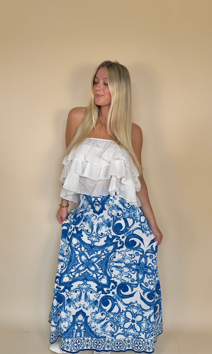 Take The Field Skirt