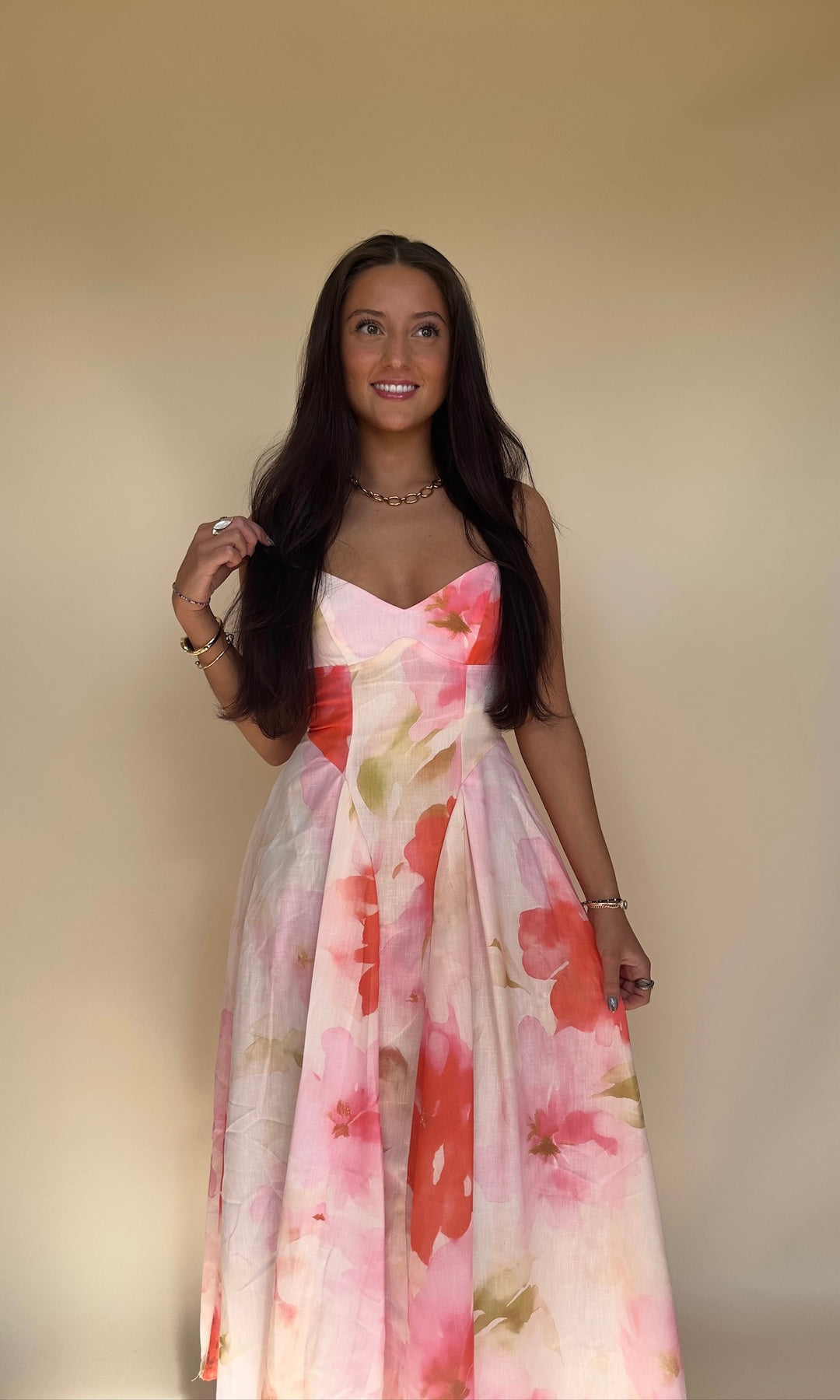 Painted Petals Dress