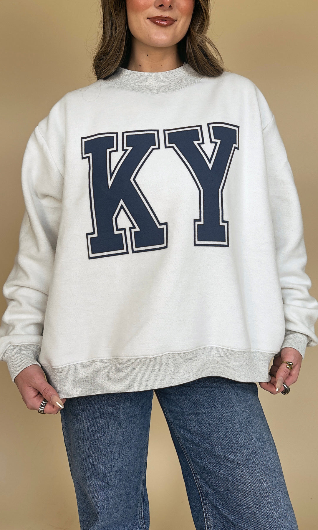 Reversible KY Mockneck - 2 Colors