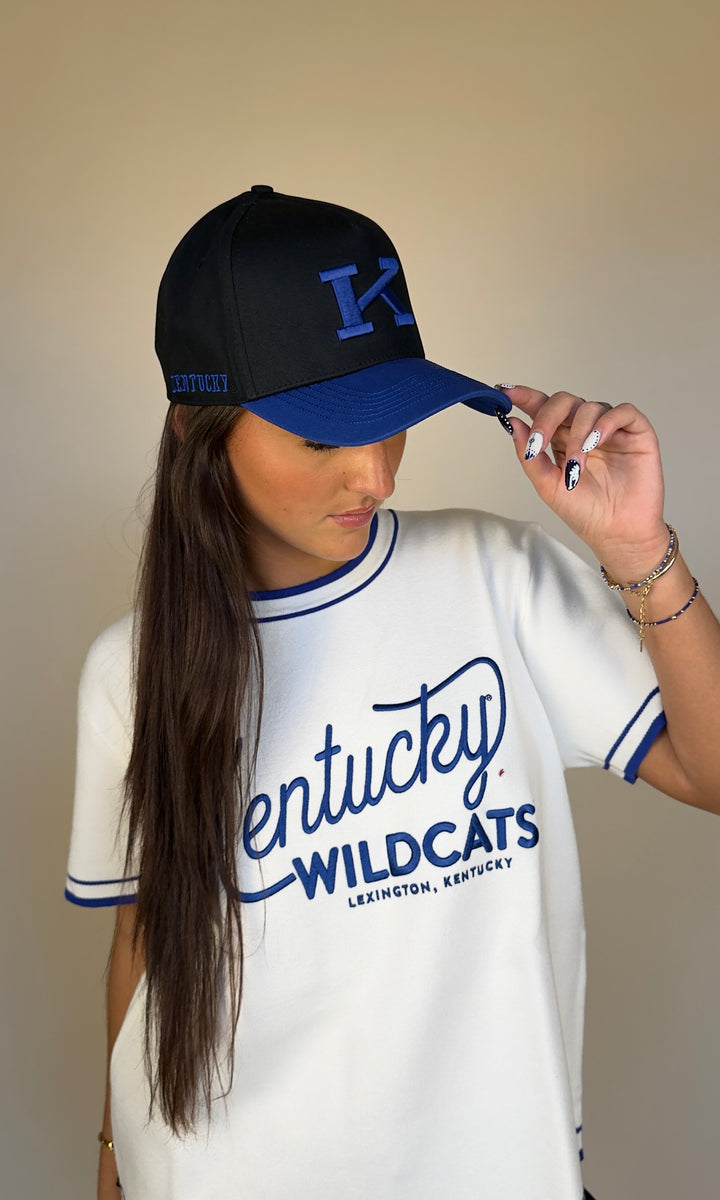K Club Hat Blue/Black