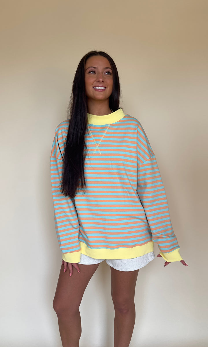 Sunny Sky Mockneck