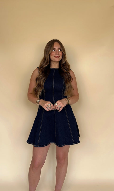 Blue Jean Baby Dress