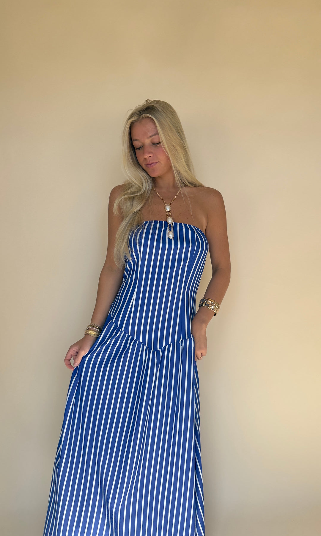 Blue Ribbon Dress