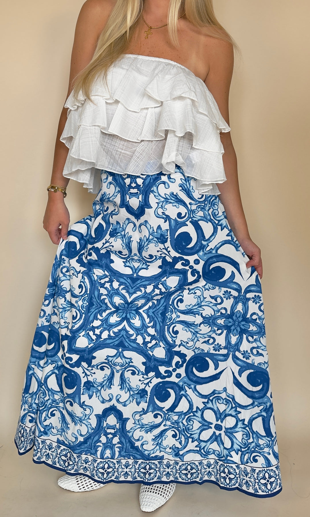 Take The Field Skirt