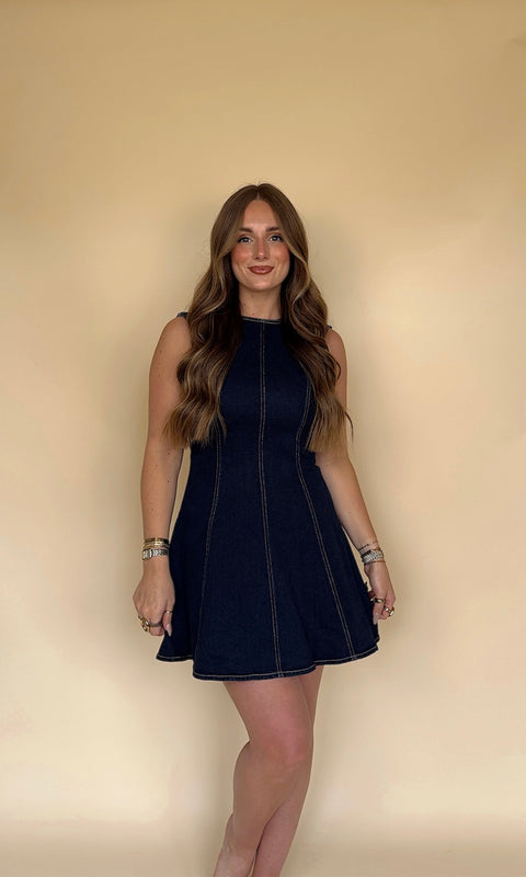 Blue Jean Baby Dress