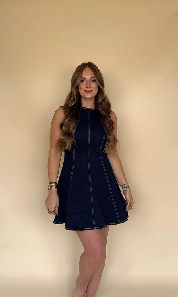 Blue Jean Baby Dress
