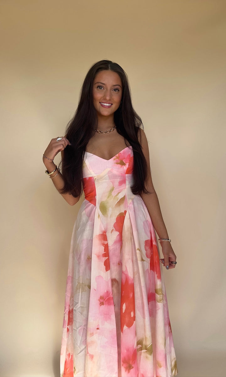 Painted Petals Dress