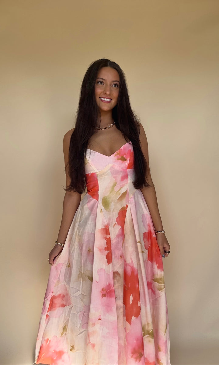 Painted Petals Dress