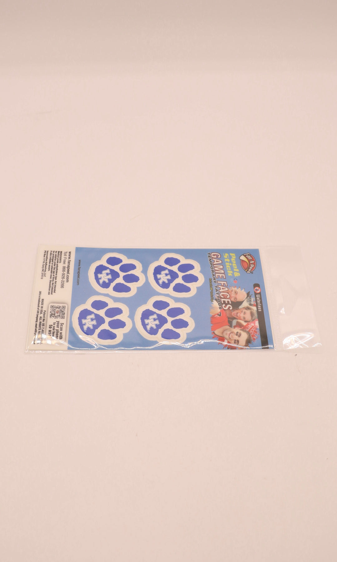 Waterless Temporary Tattoos -3 UK Designs