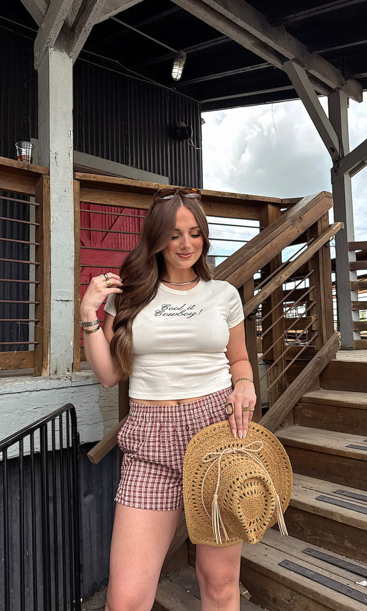 Cool It Cowboy Tee