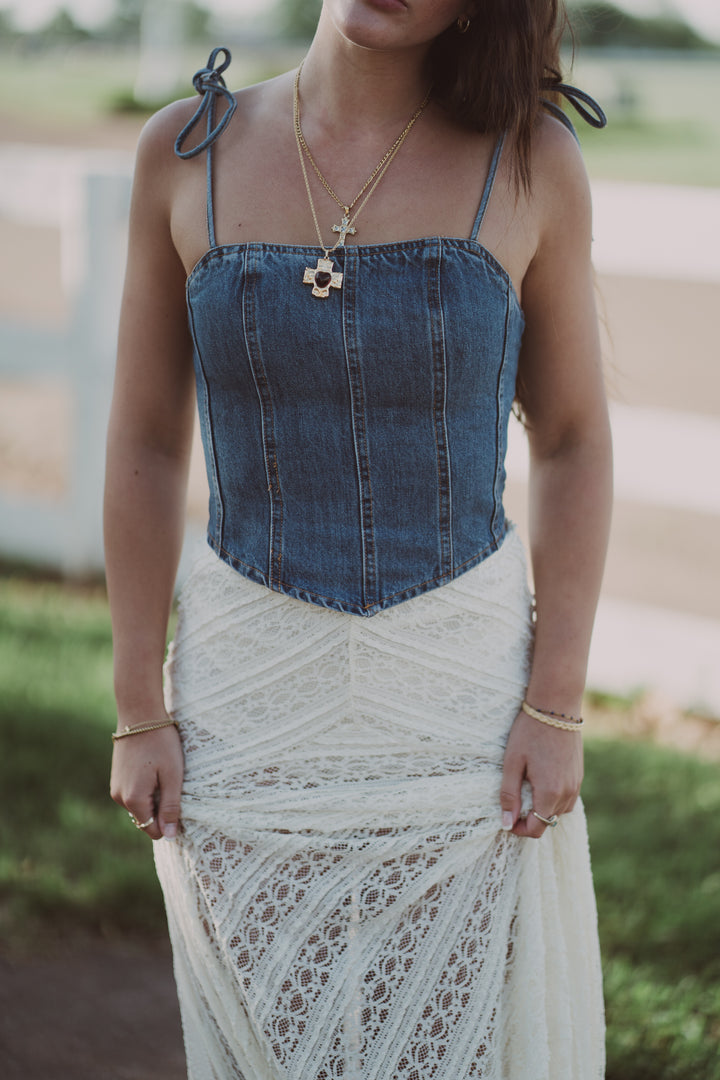 Indigo Top