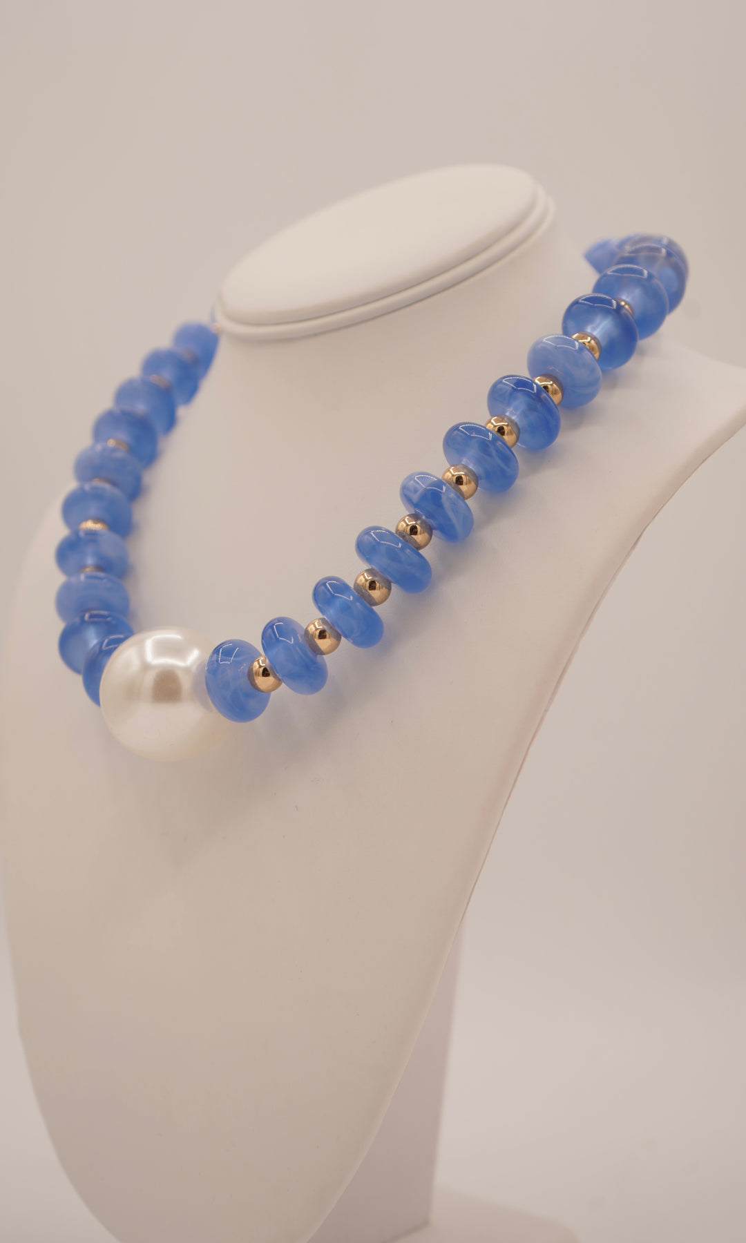 Blue Lot Necklace