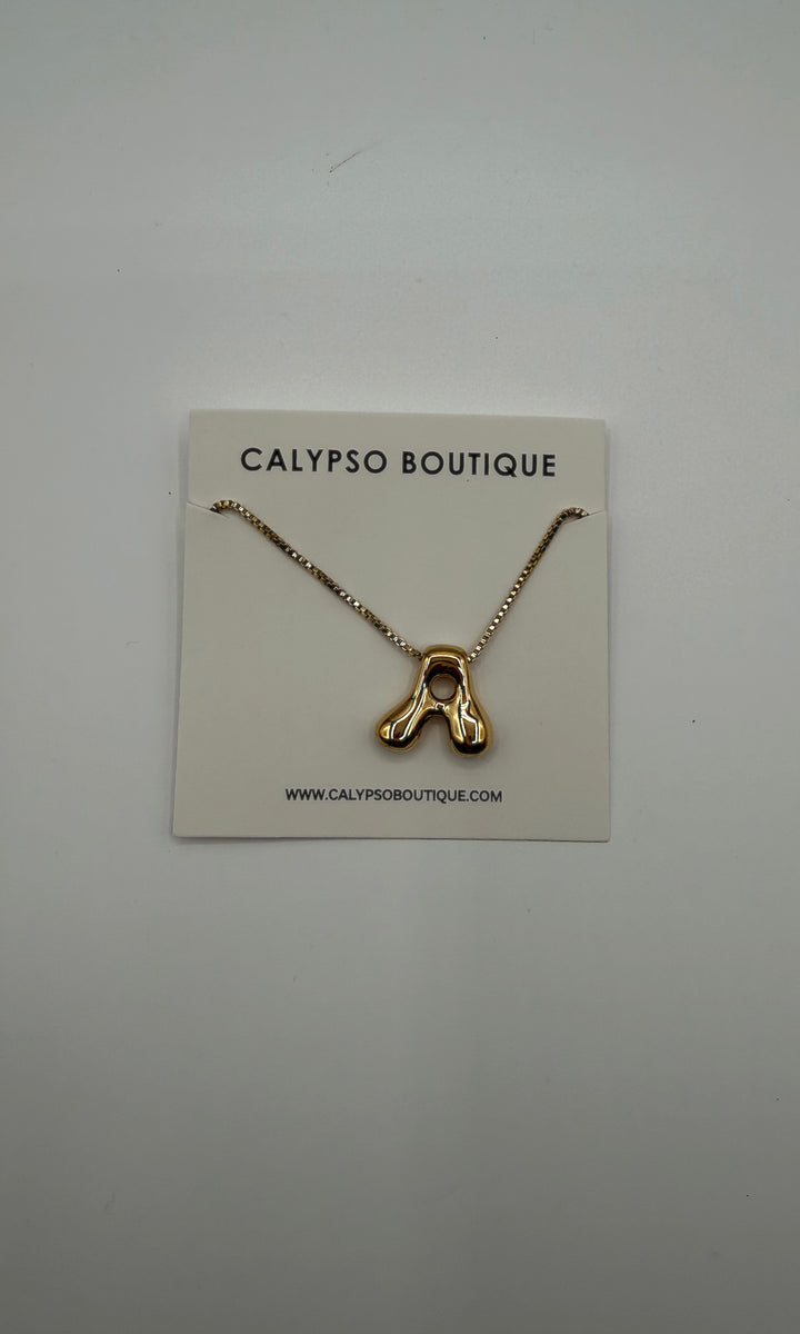 Nameless Initial Necklace