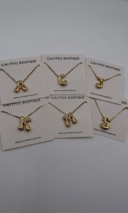 Nameless Initial Necklace