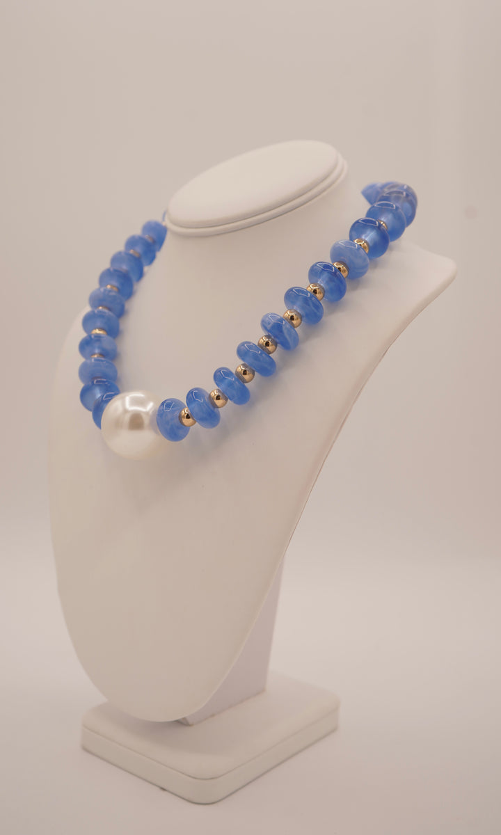 Blue Lot Necklace