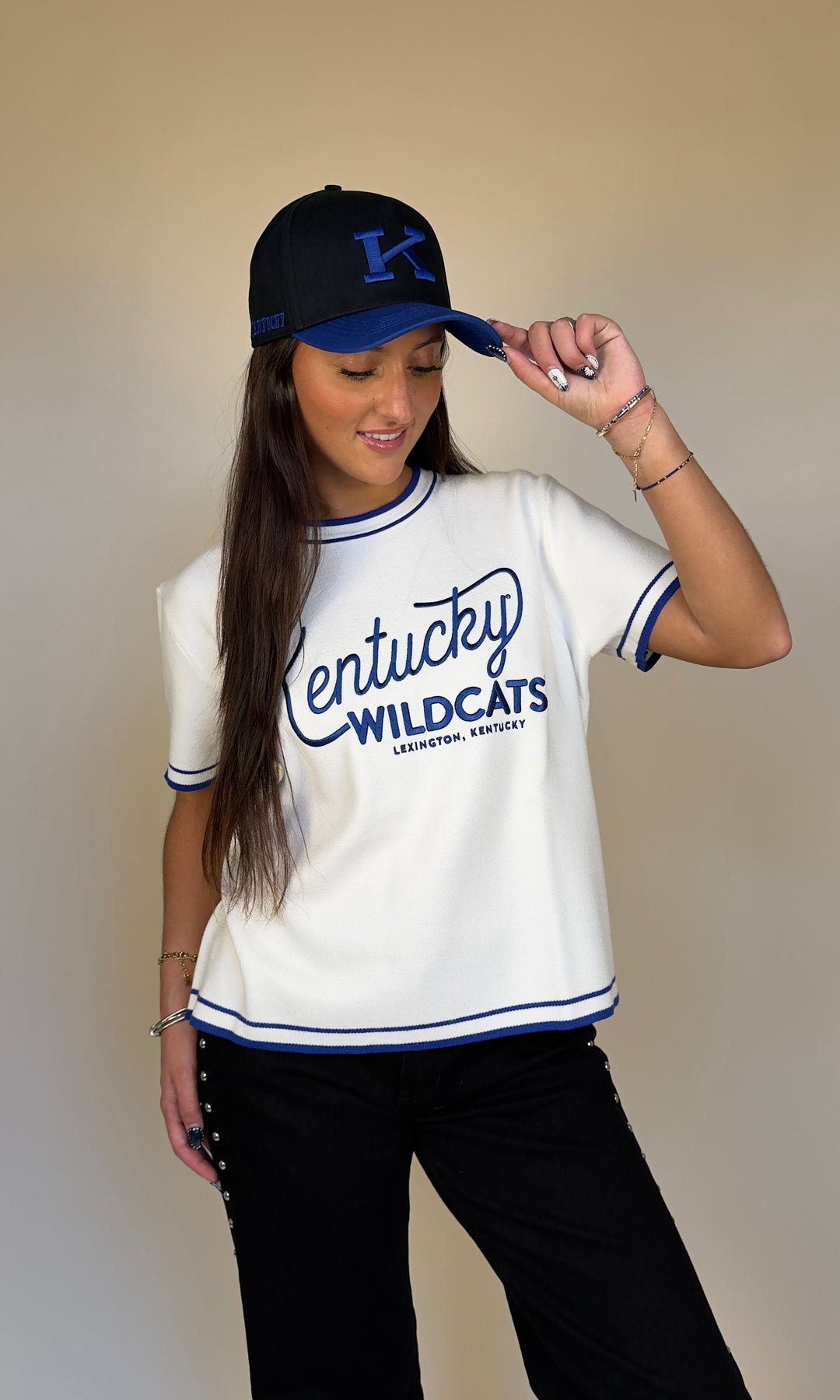 K Club Hat Blue/Black