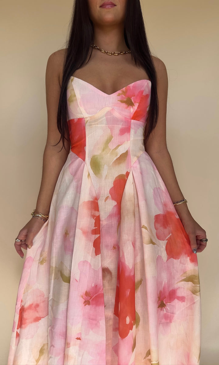 Painted Petals Dress