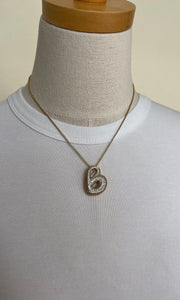 Bieber Initial Necklace