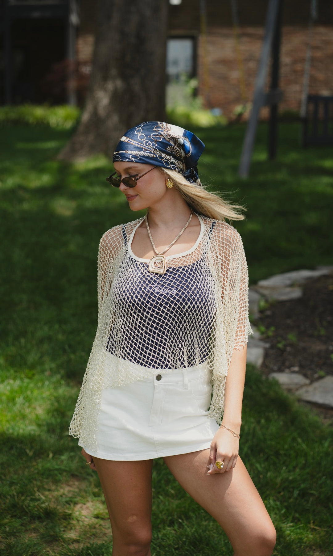 Butterfly Season Poncho