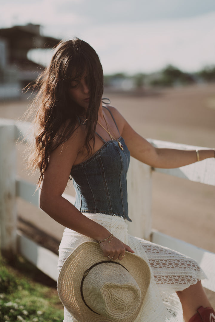 Indigo Top