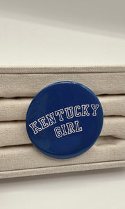 KY Girl Button Pin